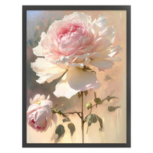 Load image into Gallery viewer, Mona Lisa Brand - Camellias - 50*63CM 11CT 3 Stamped Cross Stitch