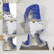 Load image into Gallery viewer, Wooden Desktop Diamond Painting Ornament Diamond Art Table Decor (Gnome 6)