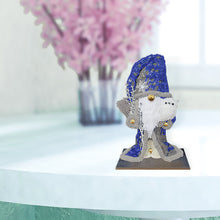 Load image into Gallery viewer, Wooden Desktop Diamond Painting Ornament Diamond Art Table Decor (Gnome 6)