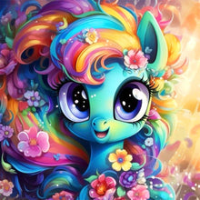 Load image into Gallery viewer, My Little Pony 30*30CM(Canvas) Full Round Drill Diamond Painting