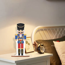 Load image into Gallery viewer, Christmas Wooden Crystal Painting Desktop Kit Diamond Art Table Decor(Xmas Nutcracker)