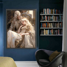 Load image into Gallery viewer, Yishu - King And Queen - 50*65CM 11CT 3 Stamped Cross Stitch