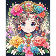 Load image into Gallery viewer, Cartoon Girl 40*60CM(Picture) Full Round Drill Diamond Painting