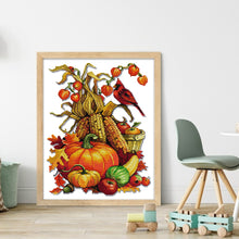 Load image into Gallery viewer, Joy Sunday - A Bountiful Harvest - 37*47CM 14CT 2 Stamped Cross Stitch