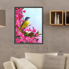 Load image into Gallery viewer, Sparrow On A Branch 30*40CM(Canvas) Full Round Drill Diamond Painting