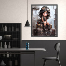 Load image into Gallery viewer, Mechanical Girl 40*50CM(Canvas) Full Square Drill Diamond Painting