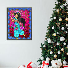 Load image into Gallery viewer, Princess Jasmine 30*40CM(Canvas) Full Round Drill Diamond Painting