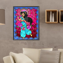 Load image into Gallery viewer, Princess Jasmine 30*40CM(Canvas) Full Round Drill Diamond Painting