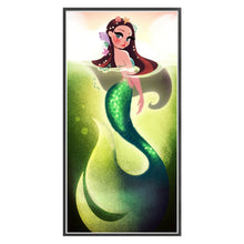 Load image into Gallery viewer, Yishu - Disney Princess Ariel - 40*80CM 11CT 3 Stamped Cross Stitch