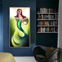 Load image into Gallery viewer, Yishu - Disney Princess Ariel - 40*80CM 11CT 3 Stamped Cross Stitch