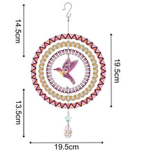 Load image into Gallery viewer, Suncatcher Diamond Painting Hanging Sign Xmas Home Windows Decor (Hummingbird)