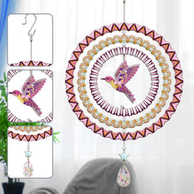 Load image into Gallery viewer, Suncatcher Diamond Painting Hanging Sign Xmas Home Windows Decor (Hummingbird)