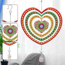 Load image into Gallery viewer, Suncatcher Diamond Painting Hanging Sign Christmas Home Windows Decor (Mandala)