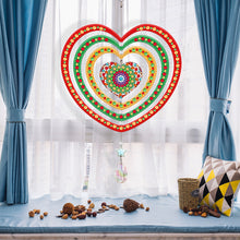 Load image into Gallery viewer, Suncatcher Diamond Painting Hanging Sign Christmas Home Windows Decor (Mandala)