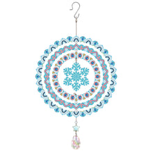 Load image into Gallery viewer, Suncatcher Diamond Painting Hanging Sign Christmas Home Windows Decor(Snowflake)