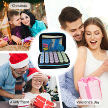 Load image into Gallery viewer, 77PCS Large Capacity Diamond Painting Kits Organizer with 30 Bottles (Blue #1)