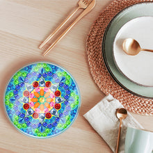 Load image into Gallery viewer, 6PCS Acrylic Washable Diamond Painting Crafts Coaster with Holder (Mandala)