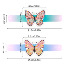 Load image into Gallery viewer, Butterfly Diamond Painting Wristbands Diamond Painting Bracelet for Kids (1)