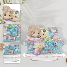 Load image into Gallery viewer, Warm Family Diamond Painting Desktop Ornaments Kit for Office Desktop Decor (5)