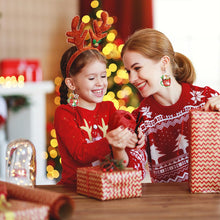 Load image into Gallery viewer, 10 Pairs Double Sided Christmas Cup Diamond Painting Earring for Women Girls