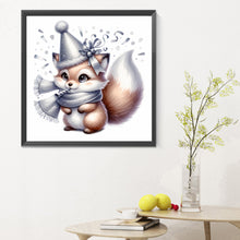 Load image into Gallery viewer, Shiny Animal Squirrel 30*30CM(Canvas) Full Round Drill Diamond Painting