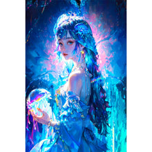 Load image into Gallery viewer, Water Girl 40*60CM(Picture) Full Round Drill Diamond Painting