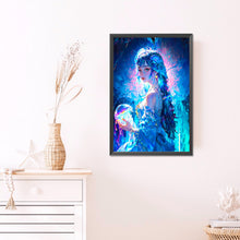 Load image into Gallery viewer, Water Girl 40*60CM(Picture) Full Round Drill Diamond Painting
