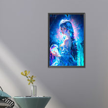 Load image into Gallery viewer, Water Girl 40*60CM(Picture) Full Round Drill Diamond Painting
