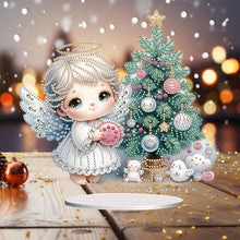 Load image into Gallery viewer, 2D Flat Little Angel DIY Desktop Diamond Painting Ornament Kits for Home Office