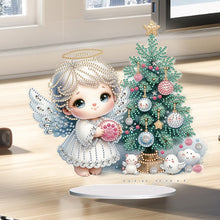 Load image into Gallery viewer, 2D Flat Little Angel DIY Desktop Diamond Painting Ornament Kits for Home Office