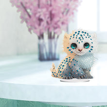 Load image into Gallery viewer, Acrylic Lion Raccoon Diamonds Painting Desktop Decorations for Office Decor (3)