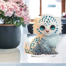 Load image into Gallery viewer, Acrylic Lion Raccoon Diamonds Painting Desktop Decorations for Office Decor (3)