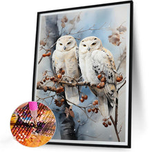 Load image into Gallery viewer, Forest Owl 30*40CM(Canvas) Full Round Drill Diamond Painting