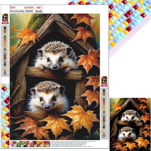 Load image into Gallery viewer, Forest Hedgehog 30*40CM(Canvas) Full Square Drill Diamond Painting