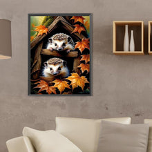 Load image into Gallery viewer, Forest Hedgehog 30*40CM(Canvas) Full Square Drill Diamond Painting