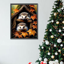 Load image into Gallery viewer, Forest Hedgehog 30*40CM(Canvas) Full Square Drill Diamond Painting