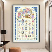 Load image into Gallery viewer, Yishu - Cartoon Characters - 50*70CM 11CT 3 Stamped Cross Stitch