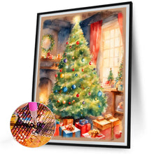 Load image into Gallery viewer, Christmas Tree 30*40CM(Canvas) Full Round Drill Diamond Painting