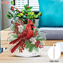 Load image into Gallery viewer, 2D Flat Cardinal DIY Diamond Painting Tabletop Ornaments Kit for Home Office