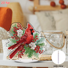 Load image into Gallery viewer, 2D Flat Cardinal DIY Diamond Painting Tabletop Ornaments Kit for Home Office