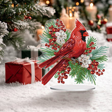 Load image into Gallery viewer, 2D Flat Cardinal DIY Diamond Painting Tabletop Ornaments Kit for Home Office