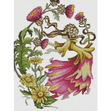 Load image into Gallery viewer, Joy Sunday - October Flower Fairy - 32*41CM 14CT 2 Stamped Cross Stitch