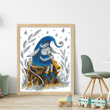 Load image into Gallery viewer, Joy Sunday - Elf Playing The Trumpet - 27*34CM 14CT 2 Stamped Cross Stitch