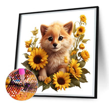 Load image into Gallery viewer, Flowers And Small Animals 30*30CM(Canvas) Full Round Drill Diamond Painting