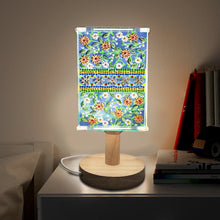 Load image into Gallery viewer, Special Shaped Crystal Drawing Bedside Night Light USB Charge (Literary Flower)