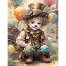 Load image into Gallery viewer, Clown 30*40CM(Canvas) Full Square Drill Diamond Painting
