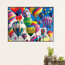 Load image into Gallery viewer, Hot Air Balloon 60*45CM(Canvas) Full Square Drill Diamond Painting