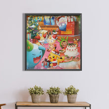 Load image into Gallery viewer, Pikachu 40*40CM(Canvas) Full Round Drill Diamond Painting