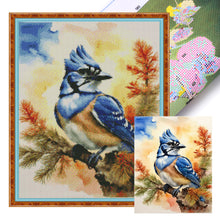 Load image into Gallery viewer, Huancan - Bluebird In The Woods - 40*50CM 11CT 3 Stamped Cross Stitch