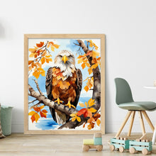 Load image into Gallery viewer, Huancan - Eagle In The Woods - 40*50CM 11CT 3 Stamped Cross Stitch